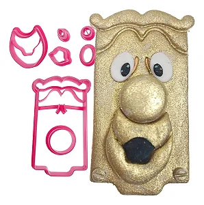 Cortador de Biscoito: Maçaneta Alice - 7,5 x 4,0 cm