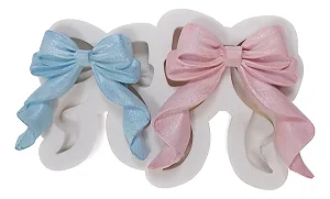Molde de Silicone: 2 Lacinhos