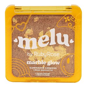 Iluminador Cremoso Marble Beach Sunset - Melu by Ruby Rose