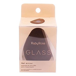Esponja para Maquiagem Flat Mirror Glass - Ruby Rose