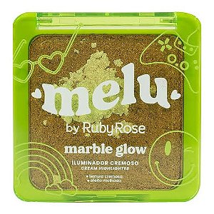 Iluminador Cremoso Marble Golden Hour - Melu by Ruby Rose