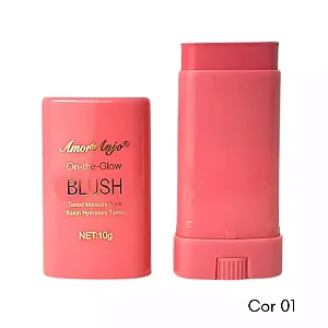 Blush em Bastão On The Glow cor 01 - Amor Anjo
