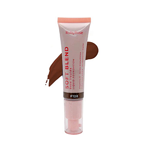 Base Líquida Soft Blend cor F120 - Ruby Rose