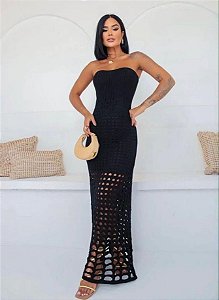 Vestido tomara que caia linha