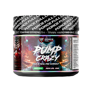 Pré Treino Pump Crazy 150g - Force Full Labz