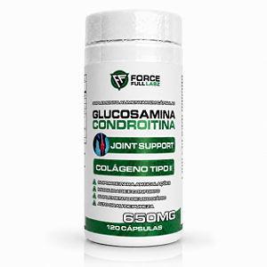 Glucosamina + Condroitina + Colágeno Tipo 2 Artro Senior 120 cápsulas - Force Full Labz