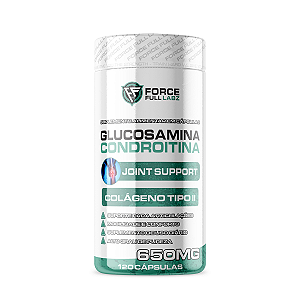 Glucosamina + Condroitina + Colágeno Tipo 2 Joint Support 120 cápsulas - Force Full Labz