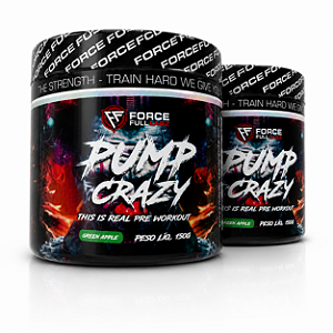 Kit 2x Pre treinos Pump Crazy 150g - Force Full Labz