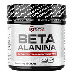 Beta Alanina 2000mg 100% Pura 200g - Force Full Labz