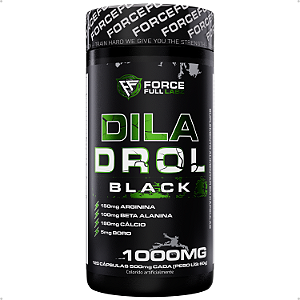 Diladrol Black Vasodilatador 120 cápsulas - Force Full Labz
