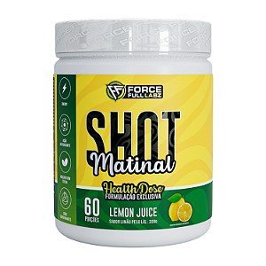Shot Matinal 300g Sabor Limão (60 porções) Energia e Imunidade - Force Full Labz