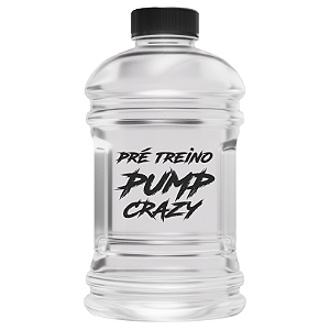 Galão Pump Crazy 960ml -transparente