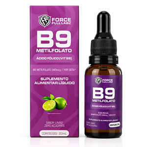 Vitamina B9 Metilfolato Ácido Fólico 20ml - Force Full Labz