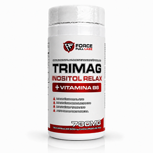 TRIMAG Tri Magnésio + Vitamina B6 120 Cápsulas - Force Full Labz