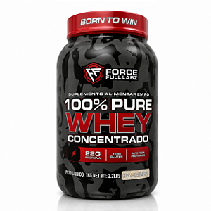 100% Whey Protein Concentrada 1kg, 22g Proteína Por Dose - Force Full Labz