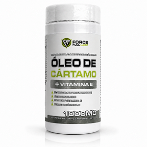 Óleo de Cártamo + Vitamina E Ácido Linoleico Fonte de Õmega 6 120 Cápsulas - Force Full Labz