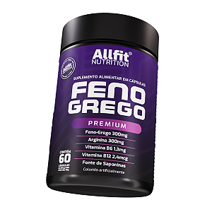 Feno Grego Saponinas 60 cápsulas Allfit