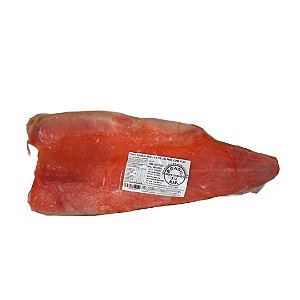 Filé De Salmão New Fish, 1,8UP - Peça Inteira (Peso variável 2,00 kg a 2,20 Kg). Preço do Kg / R$ 78,90.     (Preço do item baseado no preço máximo).