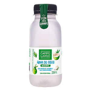 Água de Coco Integral Campo Largo 250ml