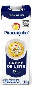 Creme de Leite  Piracanjuba 1,03kg -15% de Gordura