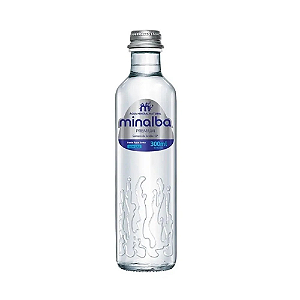 Água Minalba Premium S/Gás 300ml - Vidro