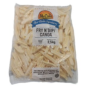 Batata Maccain Canoa - Pacote de 2,5kg (Preço do Kg - R$ 19,90)