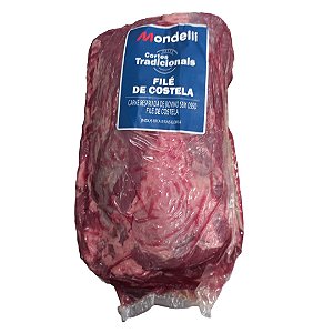 Filé de Costela Mondelli - Resfriado (Peso Váriável entre 2,35kg e 2,95kg)        Preço do Kg/ R$ 49,00        (Preço do Item baseado no Peso Máximo)