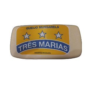 Queijo Mussarela Três Marias 4Kg - (Preço do Kg - R$ 41,90).