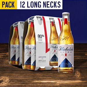 Kit Cerveja Michelob Long Neck 12 unidades - (Unidade sai por  R$ 5,70)