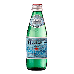 Água San Pellegrino C/Gás 250ml Vidro