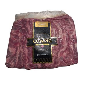 Bananinha Cowpig Resfriado (Peso variável 0,60 kg a 0,70 Kg).  Preço Kg / R$ 66,25.         (Preço do Item baseado no peso máximo).
