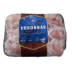 Codorna Sem Miúdos VIlla Germania - Pacote de 0,82 Kg.