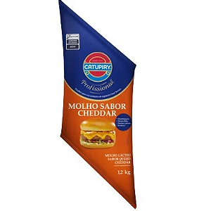 Cheedar Molho Catupiry - Bisnaga 1,2Kg