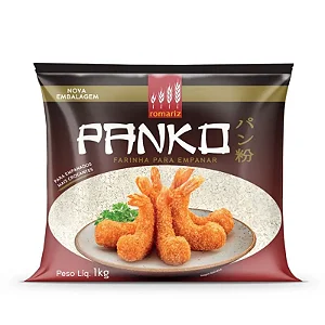 Farinha Panko para Empanar 1Kg Romariz