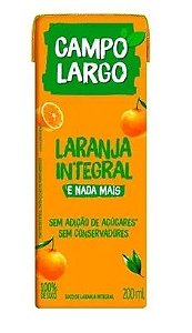 Suco de Laranja Campo Largo 200ml