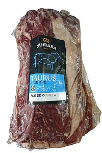 Bife Ancho Guidara/Taurus Angus Inteiro - Congelado (Peso variável 2,00 kg a 2,10 Kg). Preço Kg / R$ 129,90. (Preço do Item baseado no peso máximo).