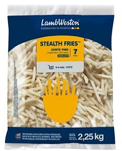 Batata Lambweston 7mm Extra Crocante 2,25Kg (Preço do Kg - R$ 15,59)