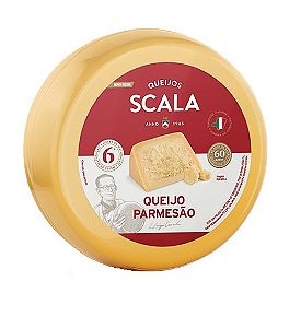 Queijo Parmesao Scala 6meses 6kg - (Preço do Kg- R$ 80,90)