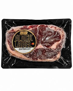 Entrecot/Ancho Steak Black Label Silva/BB - Congelado (Peso variável 0,30 kg a 0,35 Kg). Preço Kg / R$ 155,90. (Preço do Item baseado no peso máximo).