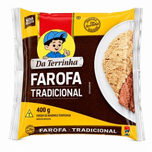 Farofa Pronta da Terrinha Tradicional 400g