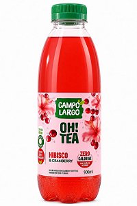 Chá Oh Tea Hisbisco & Granberry Campo Largo 900ml