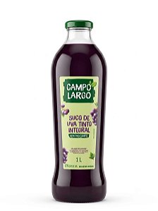 Suco de Uva Integral Campo Largo 1L Vidro