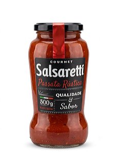 Passata Rústica Vidro 500g Salsaretti