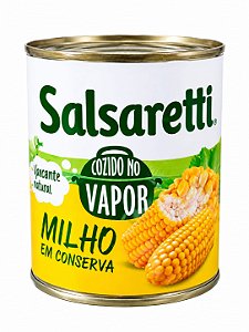 Milho Vapor Lata 170g Salsaretti