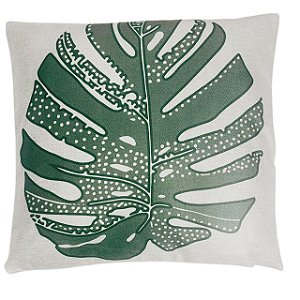 CAPA DE ALMOFADA LINHO COSTELA ADAO VERDE 45X45 CM
