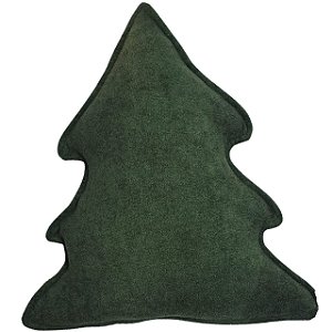 ALMOFADA ARVORE NATAL BOUCLE  VERDE  35X45CM