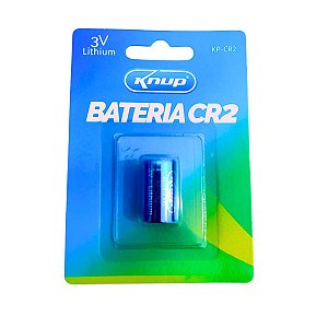 Pilha Bateria Cr2 Original Knup Lithium 3v - 1 Unidade