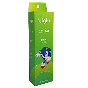 Caixa com 24 Pilhas AA LR6 Alcalina – 12 Blisters com 2 Unidades
