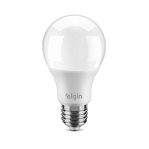 Lâmpada LED Bulbo 7W Branca Fria E27 6500K 540lm Bivolt Elgin