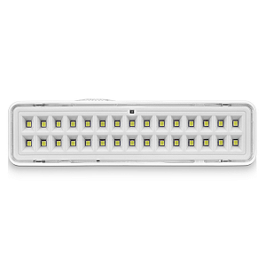 Luminária de Emergência 30 LEDS 2W 6500K Bivolt Branca Fria Elgin